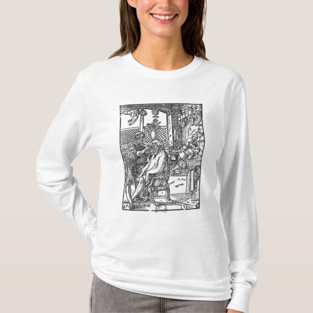 Barberaren T-shirt (Framsida)