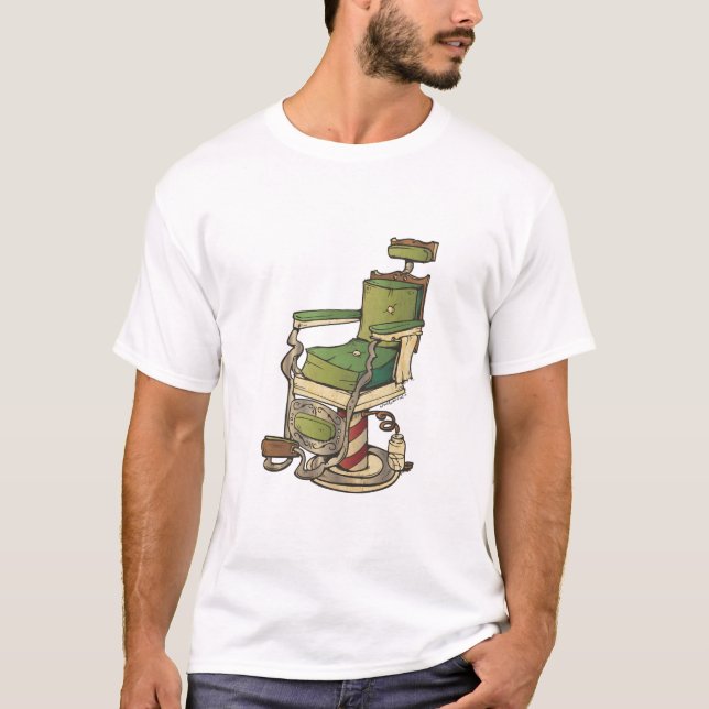Barberarestol T-shirt (Framsida)