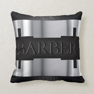 Barberaresvart, silver kudde
