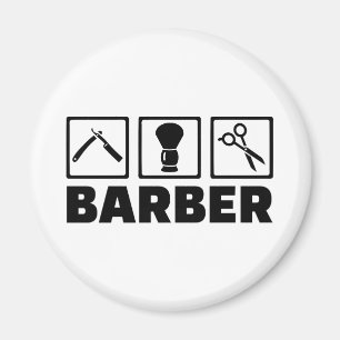 Barberareuppsättning Magnet
