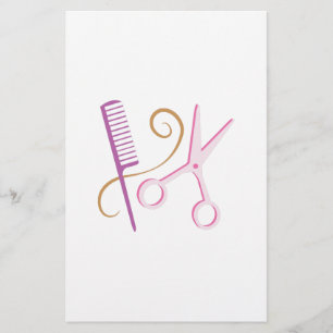 Barberareverktyg Brevpapper