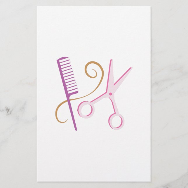 Barberareverktyg Brevpapper (Framsida)