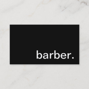 Barberarevisitkort Visitkort
