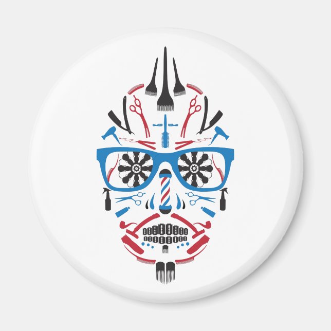 barberbuskkalavera magnet (Framsidan)