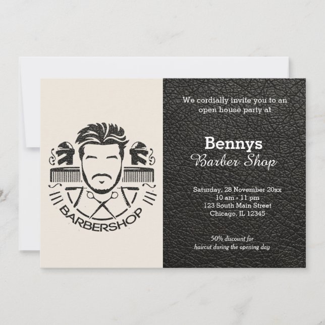 Barberchläder ser ut att vara öppen inbjudningar (Framsida)