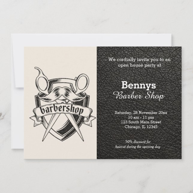 Barberchläder ser ut att vara öppen inbjudningar (Framsida)