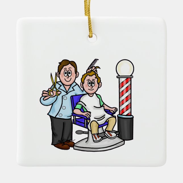 Barberdagen jul Ornament (Framsida)