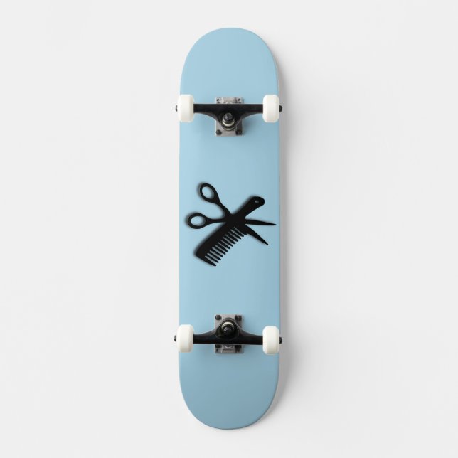 Barberdesign Mini Skateboard Bräda 18,5 Cm (Framsida)