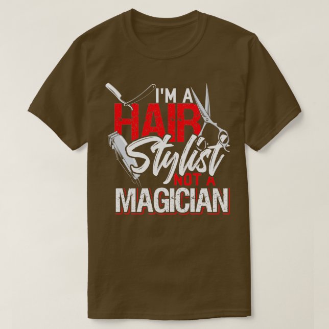 Barbermäsk T Shirt (Design framsida)