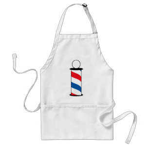 Barberpoler Förkläde