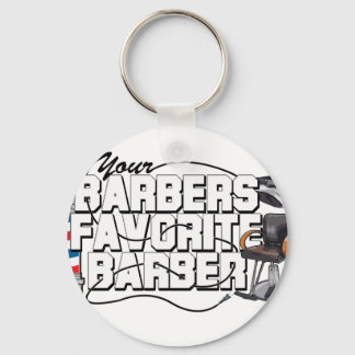Barbers Favorite Barber Nyckelring