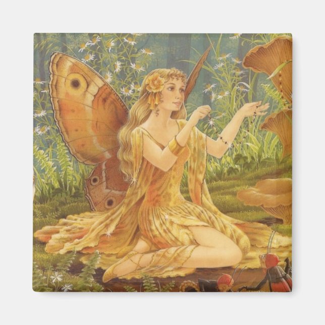 Barber's Golden Fairy Magnet (Framsidan)