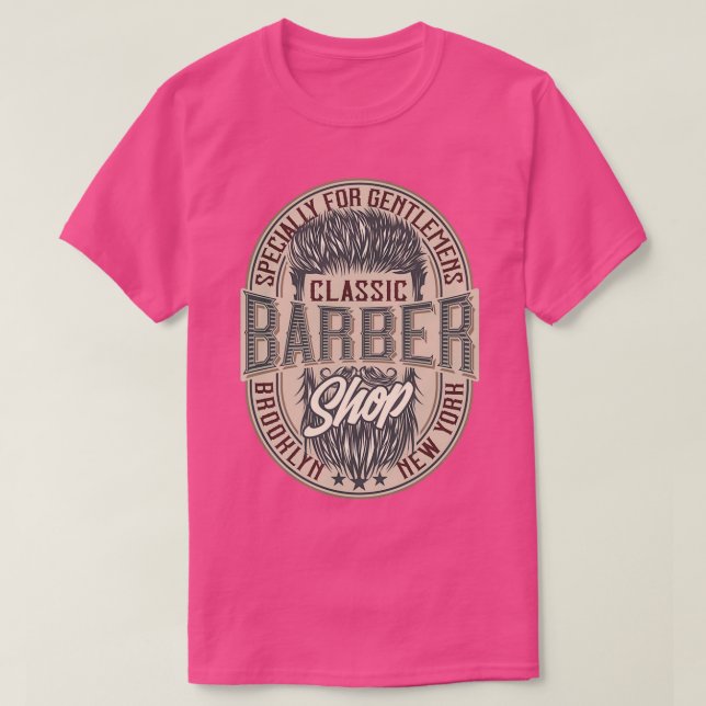 barbershop4 t shirt (Design framsida)