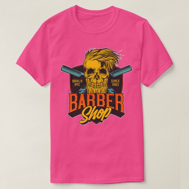 barbershop7 t shirt (Design framsida)