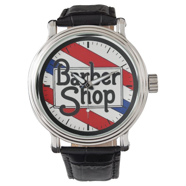 Barbershop Armbandsur (Framsida)