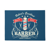 Barbershop Barber Stylist Blue
