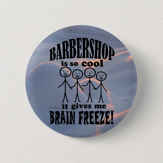 Barbershop, Brain Freeze Knapp (Framsida)