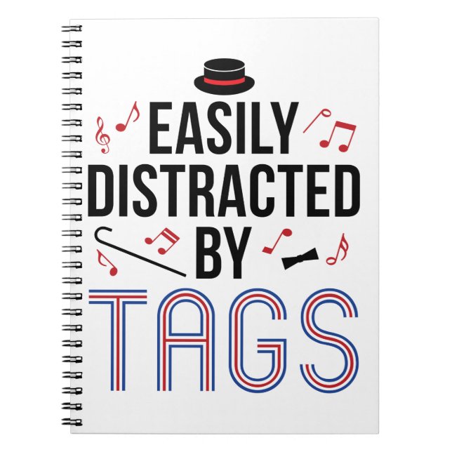 Barbershop-kvartetten uppdelade lätt av Märkre Anteckningsbok (Framsidan)