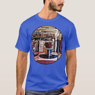 Barbershop med ytskikt t shirt