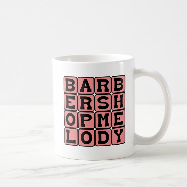 Barbershop-melodi, Musikgenre Kaffemugg (Höger)