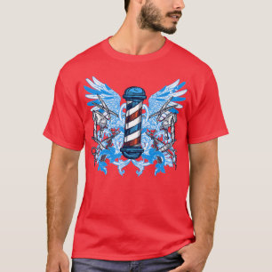 Barbershop Pole T Shirt
