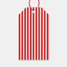 Barbershop Stil Red and White Stripe