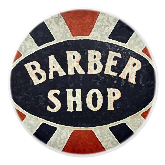 Barbershop-tecken 4 knopp (Framsidan)