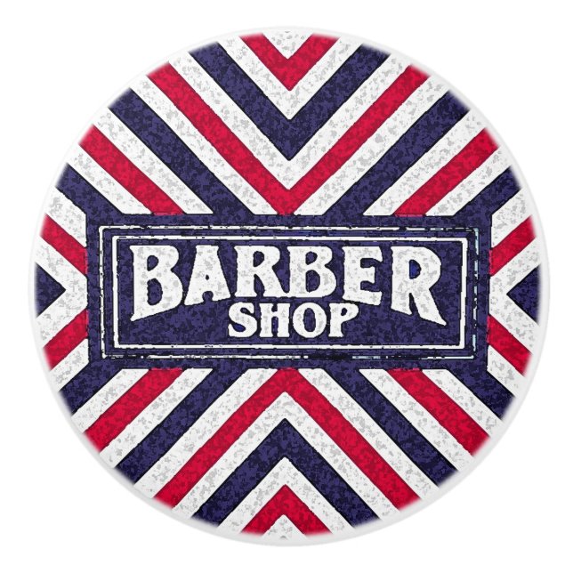 Barbershop-tecken Knopp (Framsidan)