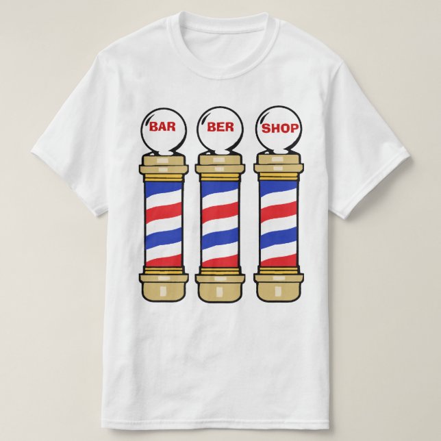 Barbershop Tee Shirt (Design framsida)