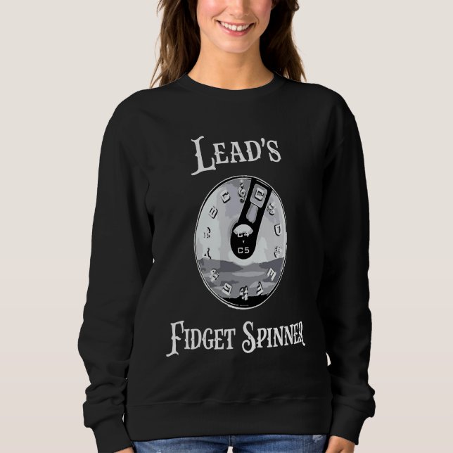 Barbershop Tonhöjdspipe Fidget Spinner Ledande Bar T Shirt (Framsida)