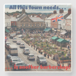 Barbershop Town Stenunderlägg