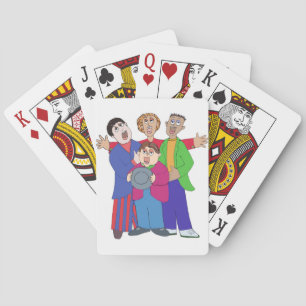 Barbershoppare Spel Kort