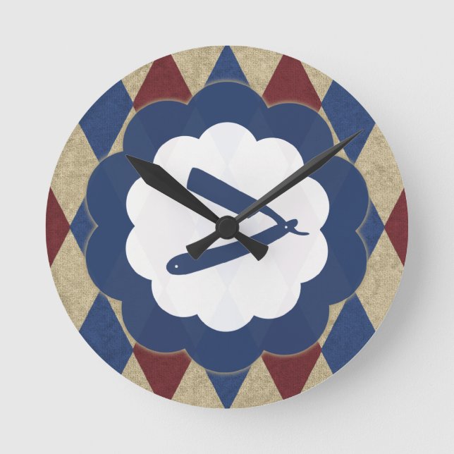 barberverksdiamanter rund klocka (Framsida)