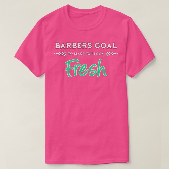 Barberx27s - mål t shirt (Design framsida)