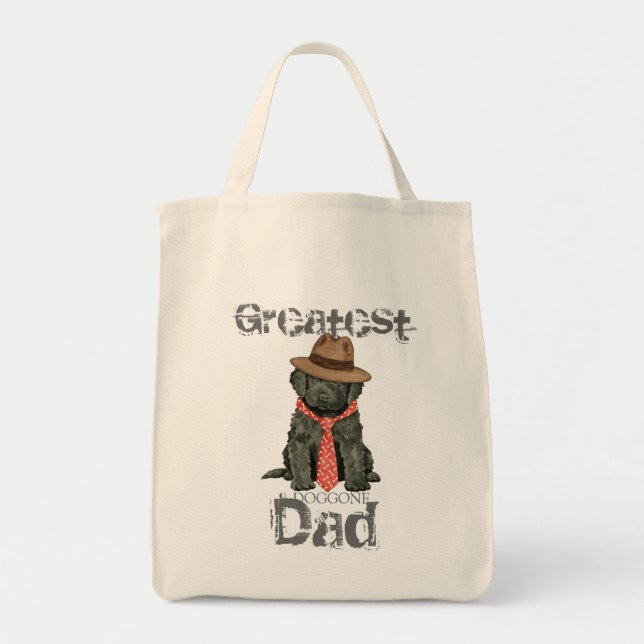 Barbet Pappa Tote Bag Tygkasse (Framsidan)