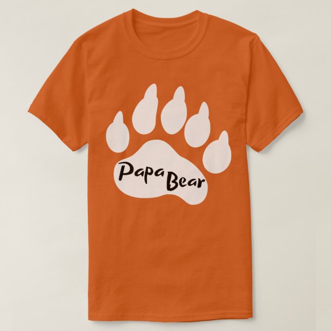 Bärbidrag för manar Pappa T Shirt (Design framsida)