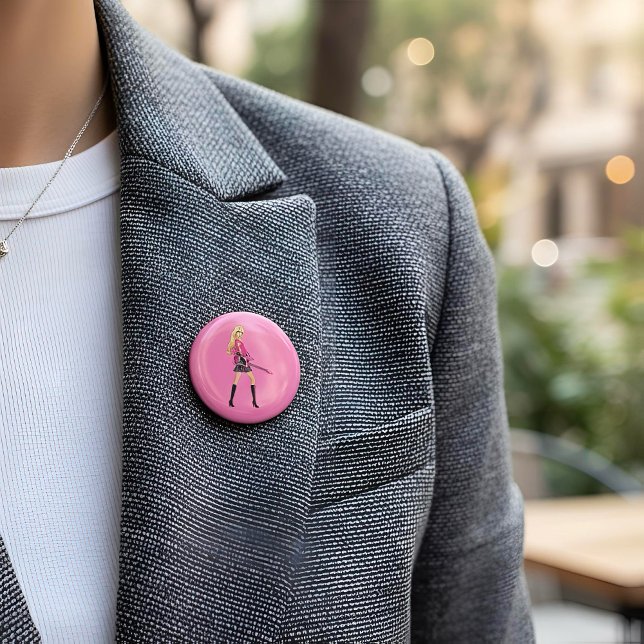 Barbie Button Knapp (Skapare uppladdad)