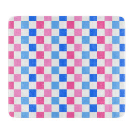 Barbie goes to the ocean checkerboard pattern