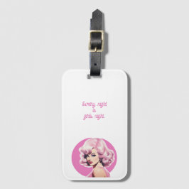 Barbie Inspired Bagagebricka