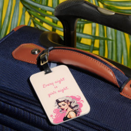 Barbie Inspired Bagagebricka