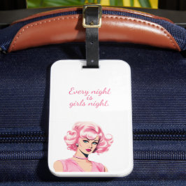 Barbie Inspired Bagagebricka