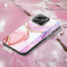 Barbie Rosa Inspired Glitter Stone Marble Namn