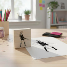Barbie Rubber Stamp