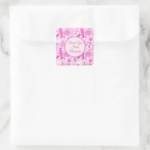 Barbiecore Rosa och Shock rosa Mönster