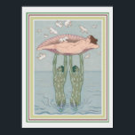 Barbier Art Deco "Aphrodite" 12 x 16 Poster<br><div class="desc">En annan Underbar Art Deco-utskrift av Barbier med titeln "Aphrodite" 12 x 16</div>