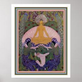 Barbier Art Deco "Venus födelse" 16 x 20 Poster