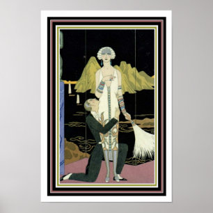 Barbier art décotryck 13 x 19 poster
