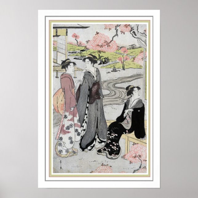 Barbier "Japanska Garden" Poster 13 x 19 (Framsidan)