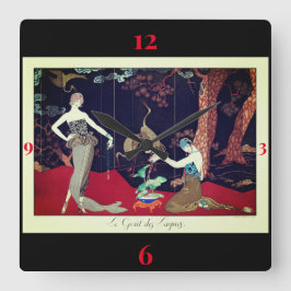 Barbier Retro mode Clock Fyrkantig Klocka