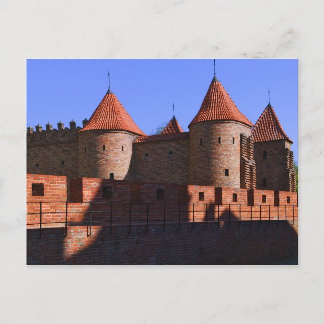 Barbikanen, Warszawa, Polen Vykort (Framsida)